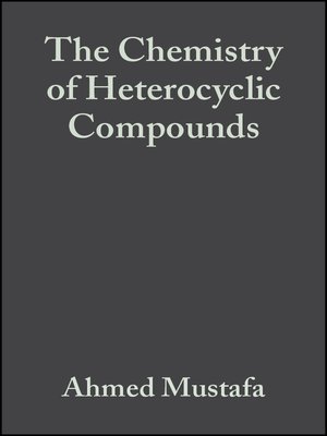 cover image of The Chemistry of Heterocyclic Compounds, Furopyrans and Furopyrones